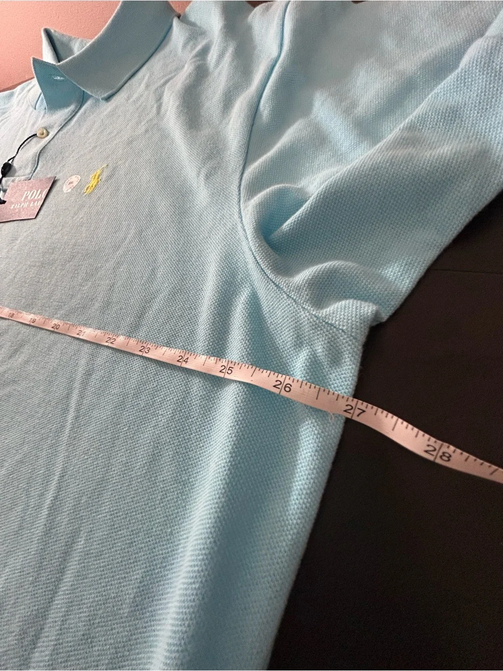 Polo Ralph Lauren Men’s XXL Classic Fit Mesh Polo Shirt Hamm Blue NWT